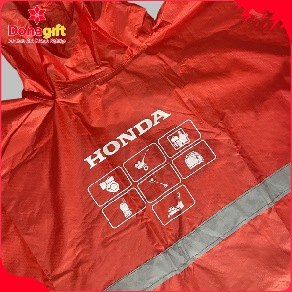 Áo mưa bộ in logo Honda quà tặng doanh nghiệp